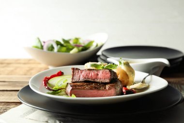 lezzetli dilimlenmiş et