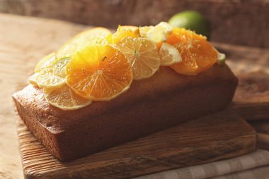 Lezzetli narenciye pasta 