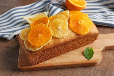 Lezzetli narenciye pasta 