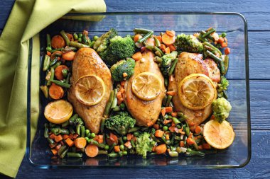 Lezzetli tavuk göğsü