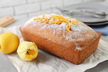 Lezzetli narenciye pasta 