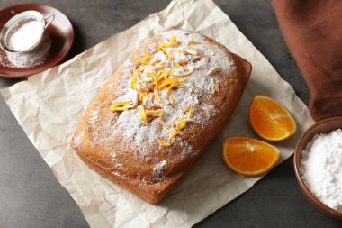 Lezzetli narenciye pasta 