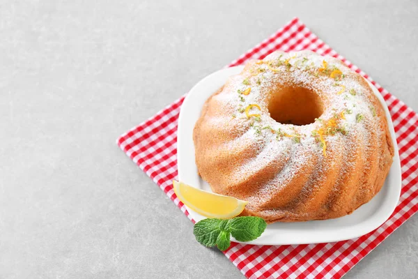 Delicioso pastel de cítricos — Foto de Stock