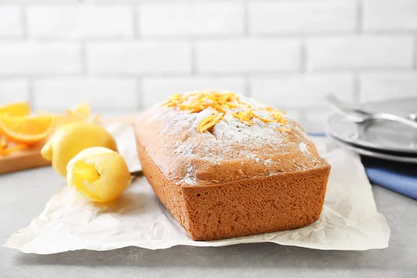 Lezzetli narenciye pasta 