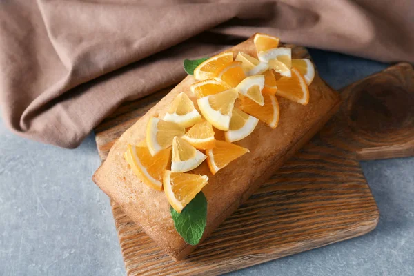 Bolo de citrinos delicioso — Fotografia de Stock