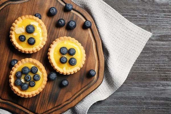 yaban mersini ile gevrek tart 