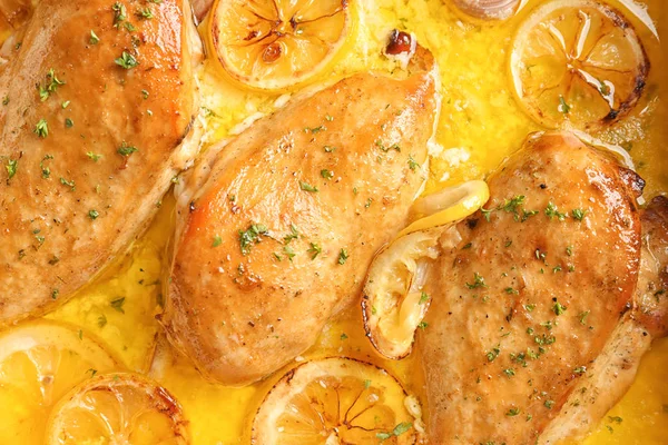 맛 있는 닭 가슴살 — 스톡 사진