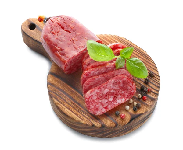 Lezzetli dilimlenmiş sosis