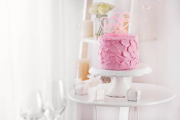 Kuchen für lesbische Hochzeit — Stockfoto