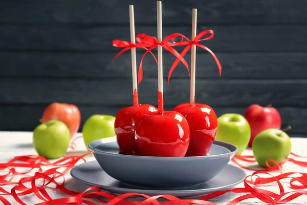 lezzetli şeker elma 