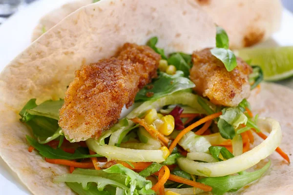 Lezzetli balık taco