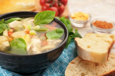 lezzetli Türkiye çorbası 