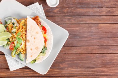 Lezzetli balık taco