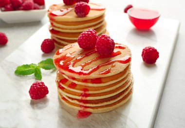 Ahududu ile lezzetli gözleme 