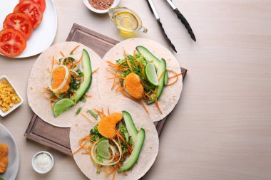 Balıklı Taco dolgulu