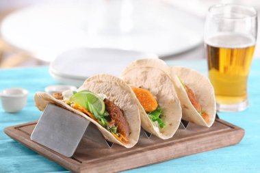 Lezzetli balık tacos