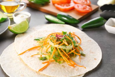 Lezzetli balık taco