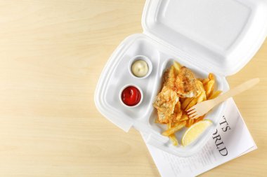 Lezzetli kızarmış balık