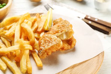 Lezzetli kızarmış balık