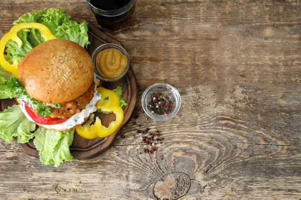 Lezzetli hindi burger