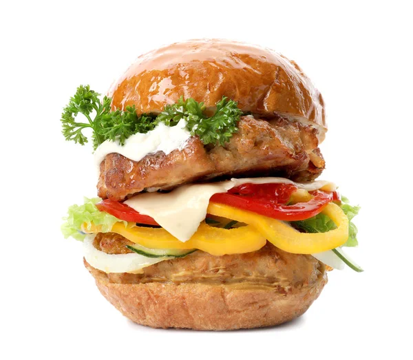 Finom pulyka burgert — Stock Fotó