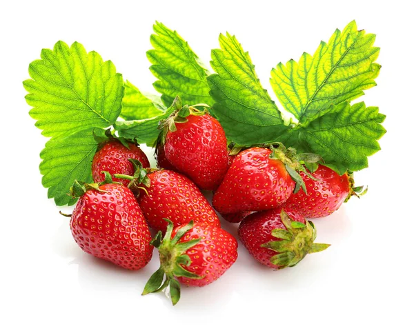 Čerstvé lahodné jahody — Stock fotografie