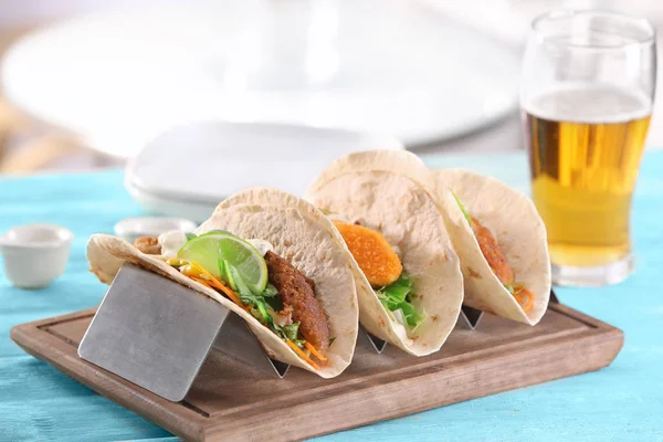 Lezzetli balık tacos