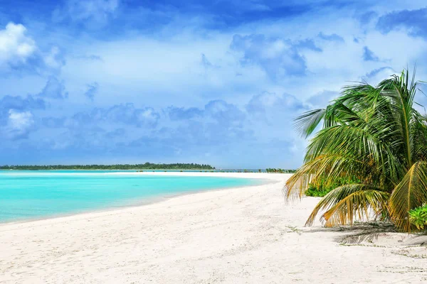 Sea beach at resort — Stock Photo, Image