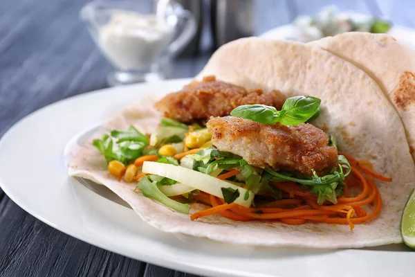 Lezzetli balık taco