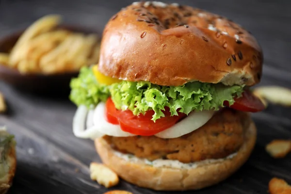 Lezzetli hindi burger