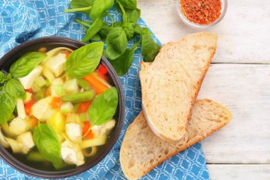 lezzetli Türkiye çorbası 