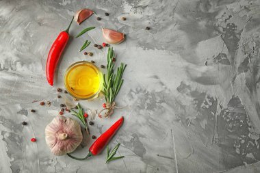 taze biberiye ve baharatlar