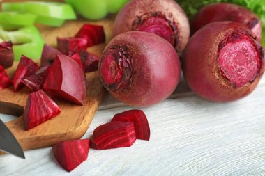 Tablo taze genç pancar