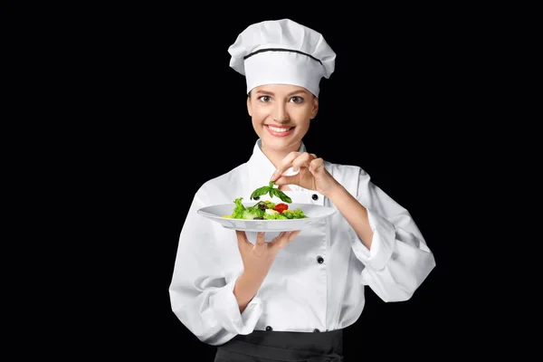 Joven cocinera — Foto de Stock