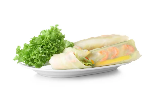 Portion of spring rolls — Stock Photo, Image