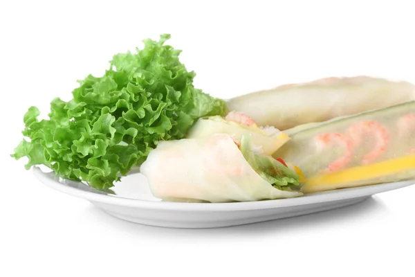 Portion of spring rolls — Stock Photo, Image