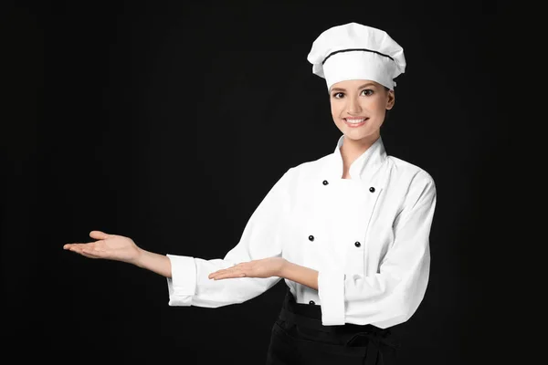 Jeune chef féminine — Photo