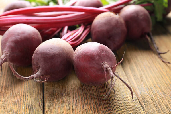 Fresh young beets 