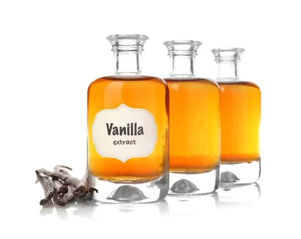 Bouteilles avec extrait aromatique — Photo