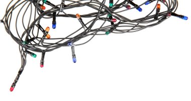 beyaz zemin üzerinde Noel çelenk