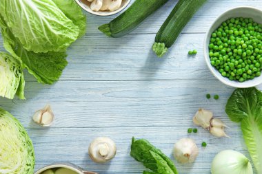 Lahana çorbası için malzemeler