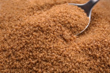 Kaşık, closeup ile tarçın şeker