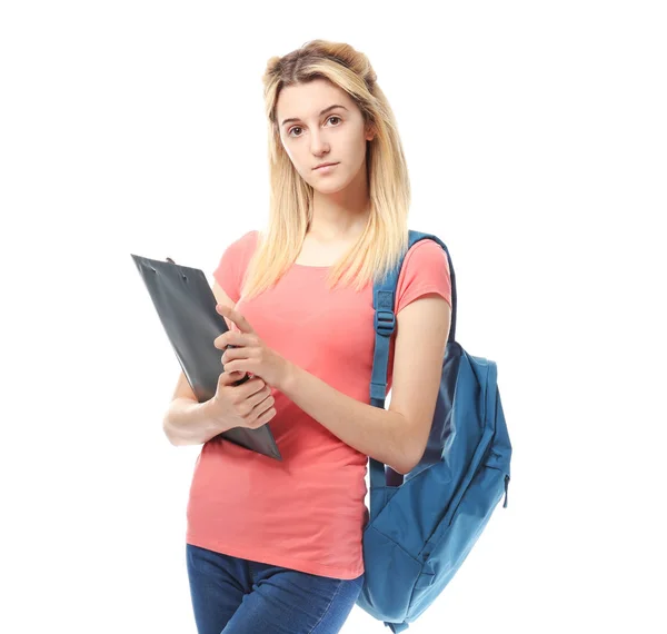 Pretty teenage girl — Stock Photo, Image