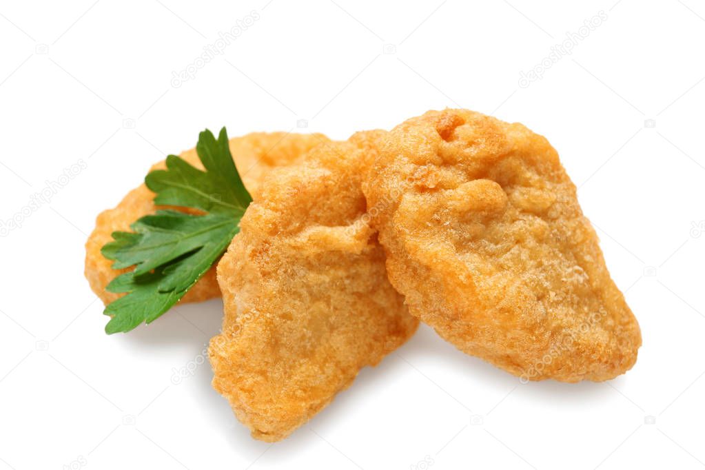 Tasty chicken nuggets 