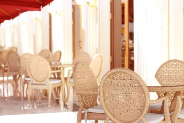 Sandalye ve masa modern Cafe