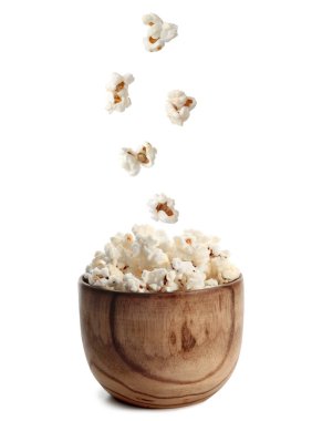 Kasenin içine düşen lezzetli patlamış mısır 