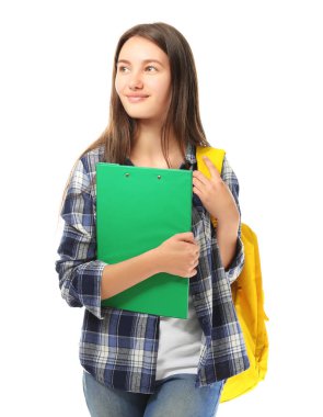 pretty genç kız poz 