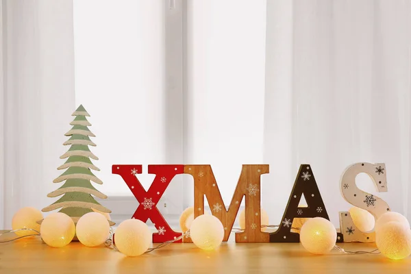 Boże Narodzenie dekoracje wnętrz — Zdjęcie stockowe
