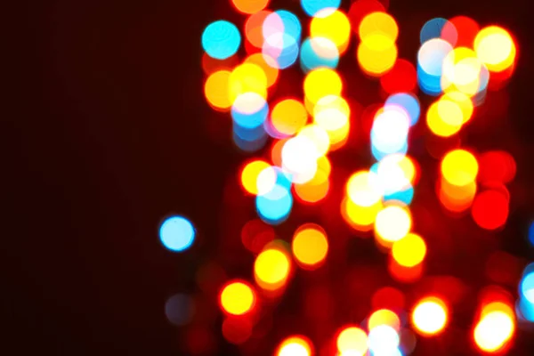 Luces de Navidad brillantes —  Fotos de Stock