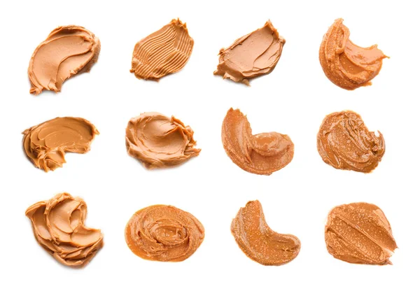 Collage of peanut butter — Stock Photo, Image